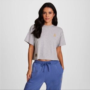 NWT Champion Women’s Gold Medal Olympics Cropped Short Sleeve Tee XS